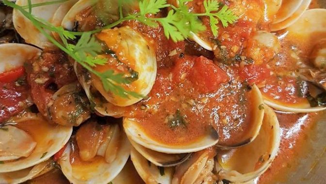 Valentinoシーフード料理