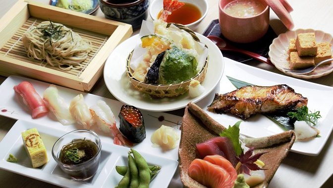 富寿しの寿司会席