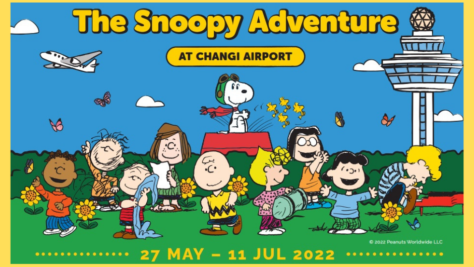 CHANGI AIRPORT（チャンギエアポート）The Snoopy Adventure