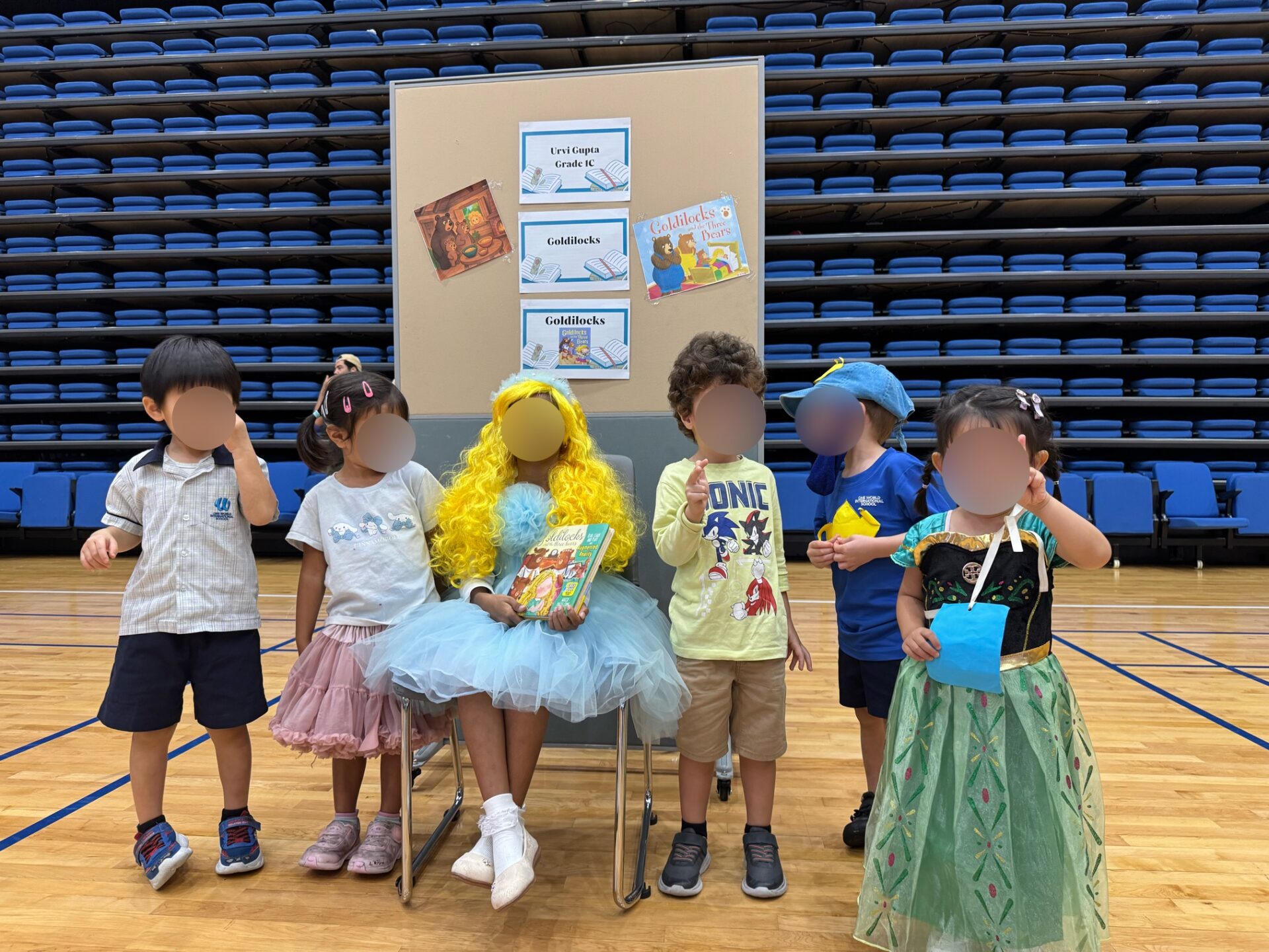 次女のスクールイベント。好きなブックキャラクターになりました!